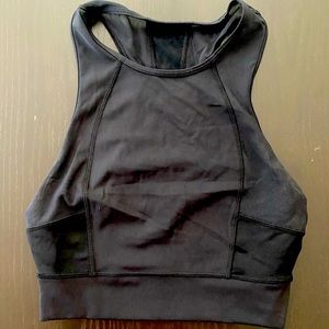 Black Lululemon Crop Top